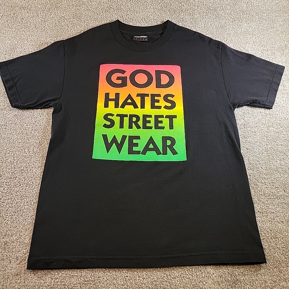 The Hundreds God Hates Street Wear T Shirt